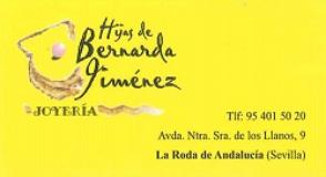 Joyería Hijas de Bernarda Jiménez